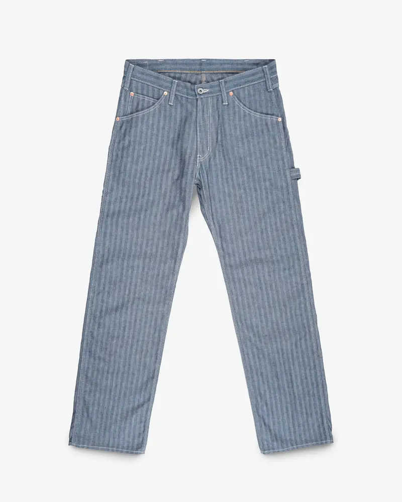 10.5Oz Herringbone Painter’S Pants - Indigo 1