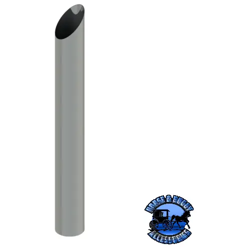 105A-068-1103 5"X68" Mitered Exhaust Stack 1