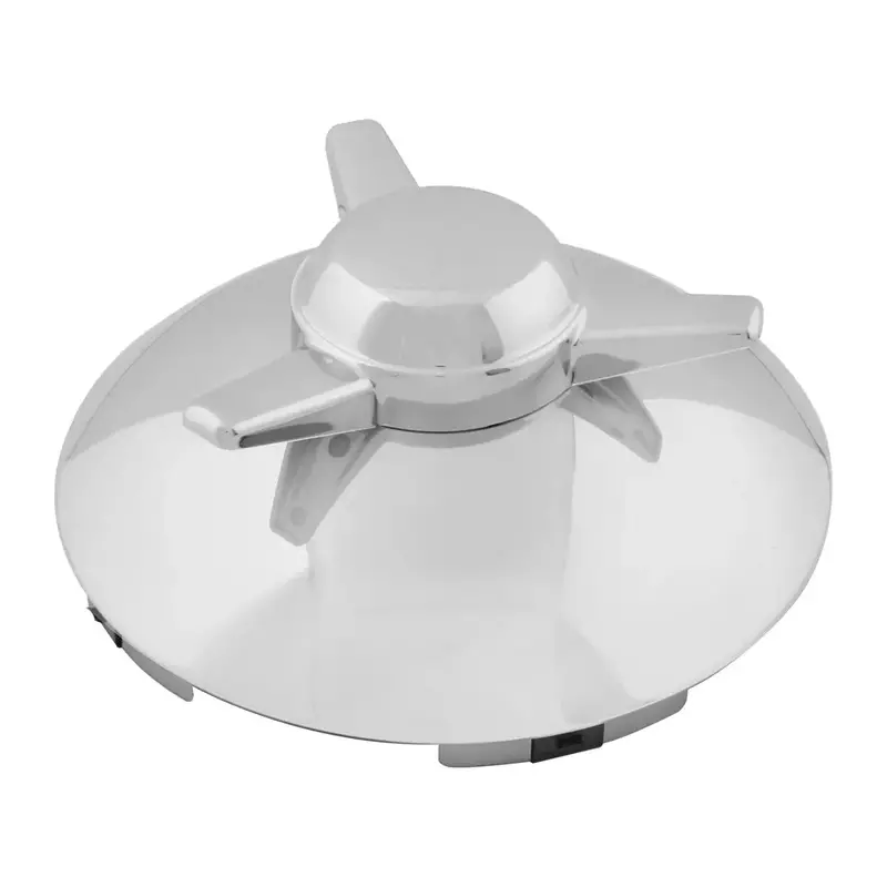 #10850 Univ. Cr. F. Wing Spinner Hub Cap, Straight, 7/16" Lip, L/H 1