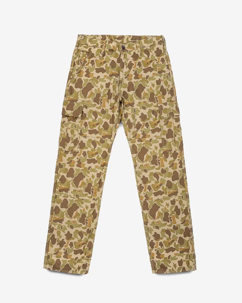 10Oz Sateen Camouflage Cargo Pants - Duck Hunter 1