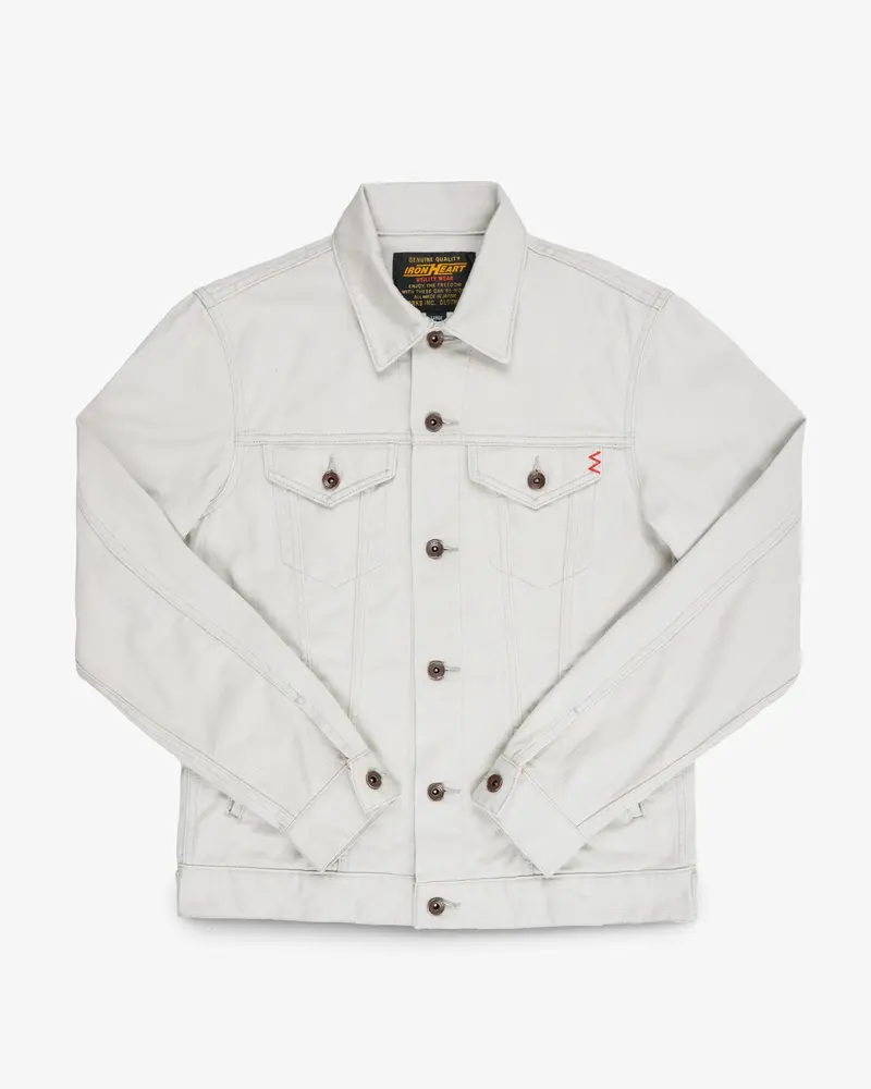 11Oz Piqué Modified Type Iii Jacket - Light Grey 1