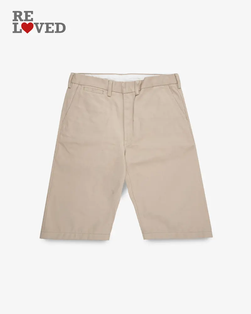12Oz Heavy Cotton Relaxed Fit Chinos - Khaki (Ih-731-Kha) Tag 33, Hemmed To 13.0'' 1
