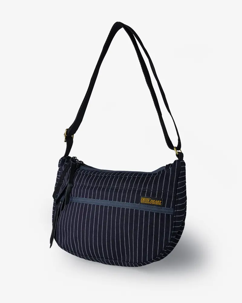 12Oz Wabash Small Shoulder Bag - Indigo 1
