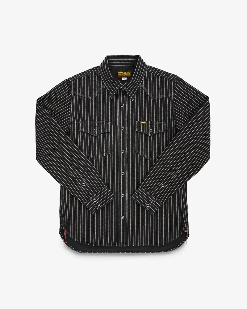 12Oz Wabash Western Shirt - Black 1