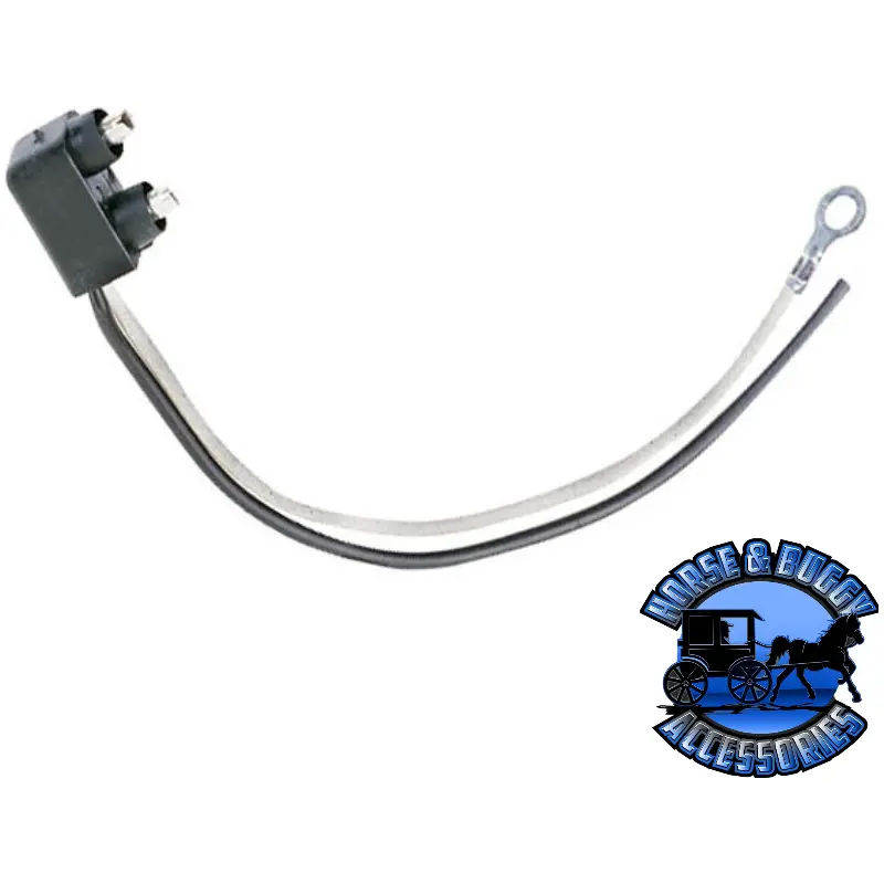 142-49 Plug, Marker Lamp, 6″ Leads, Poly Bag 1