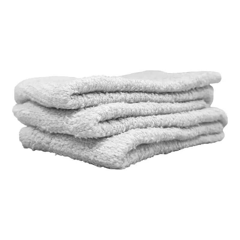 16" X 19" Ribbed Terry Cloth Towels For Metal Polishing 12 Pack 1