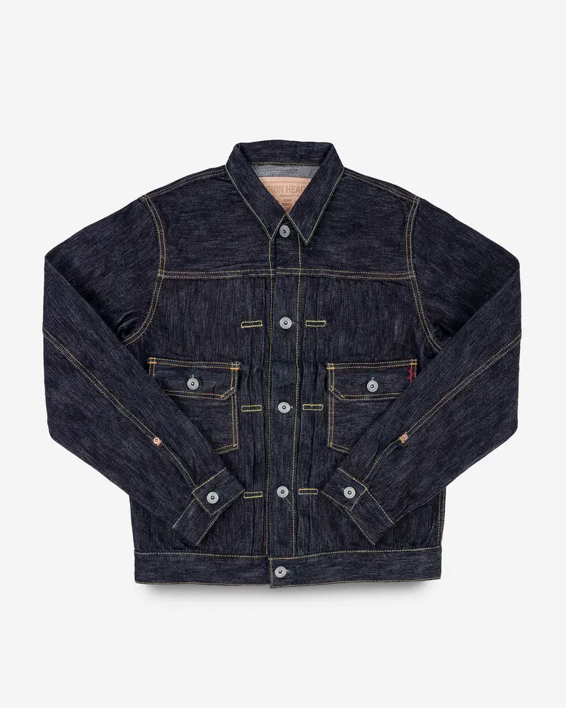 16Oz Slubby Selvedge Denim Type Ii Jacket - Indigo 1