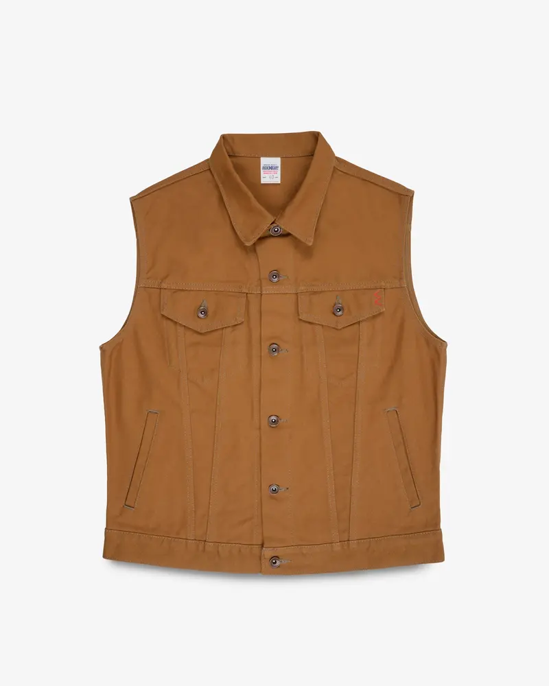 17Oz Duck Modified Type Iii Vest - Brown 1
