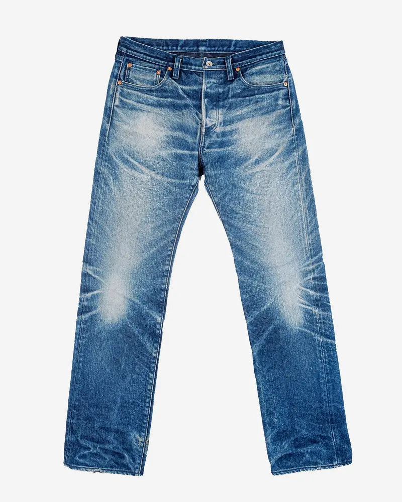 19Oz Selvedge Denim - Indigo/Black 1