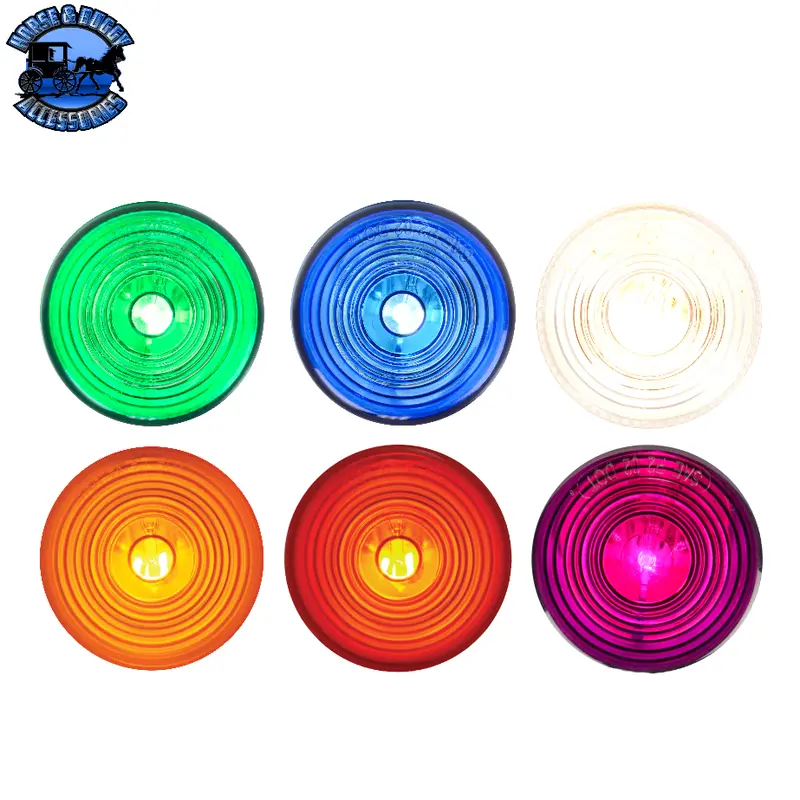 2" Sealed Marker Light, Light Only (Choose Color) 1