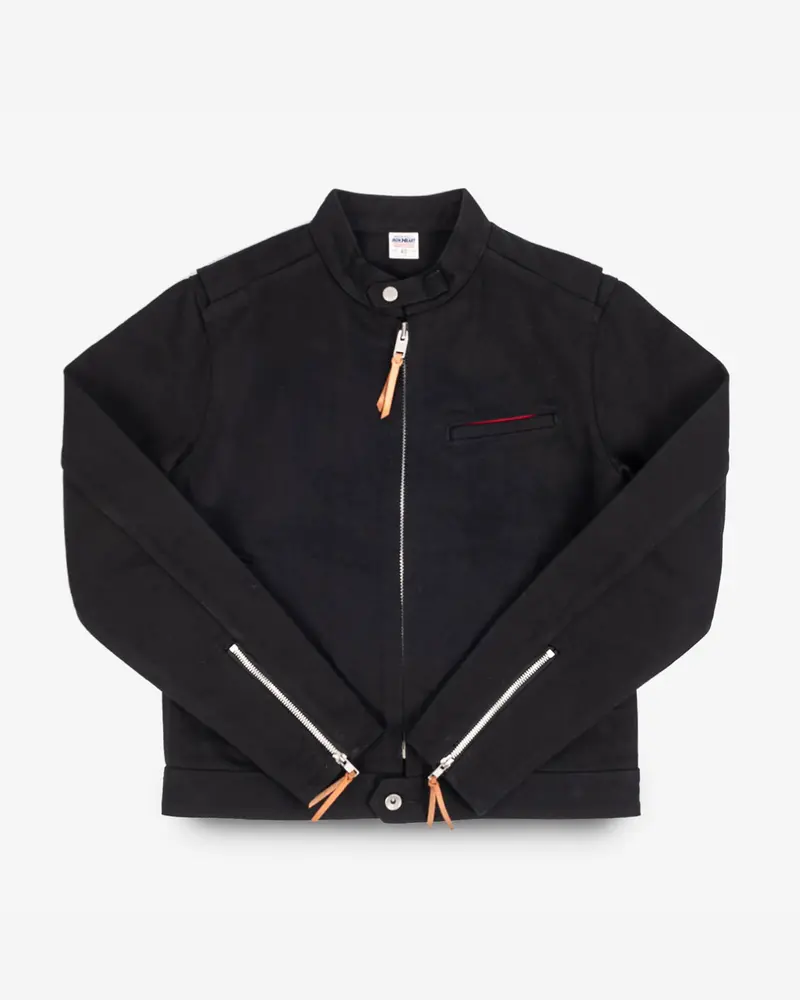 21Oz Denim Rider's Jacket - Superblack Non-Fade 1