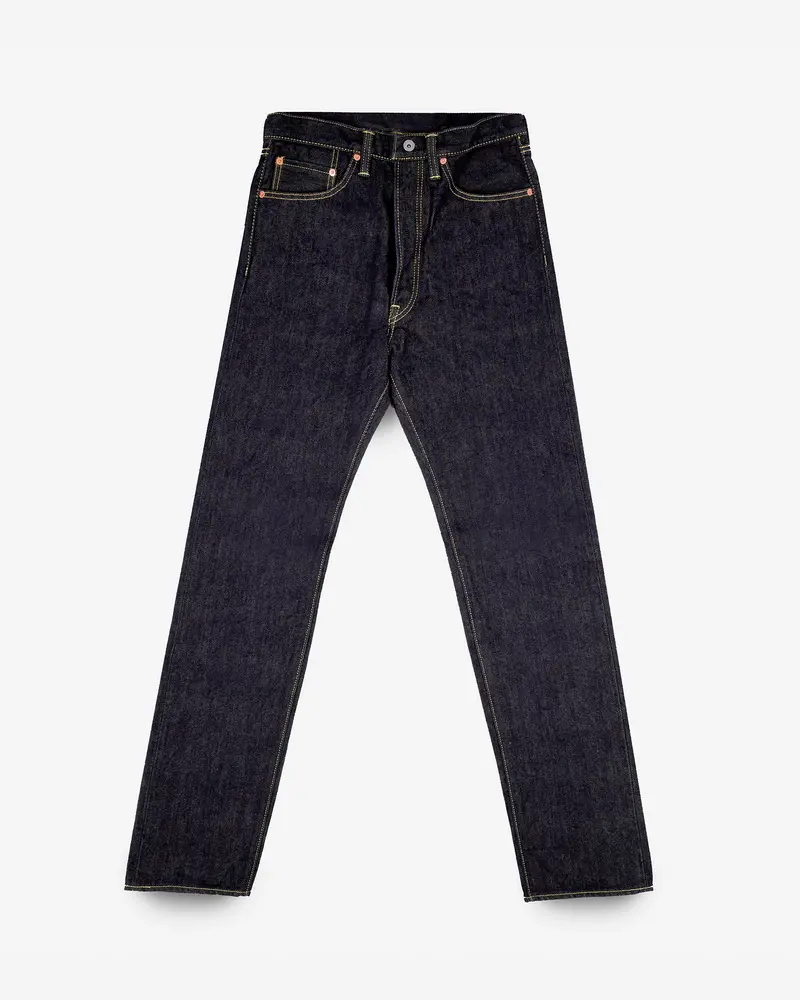 21Oz Selvedge Denim "1955" Vintage Tapered Jeans - Indigo 1
