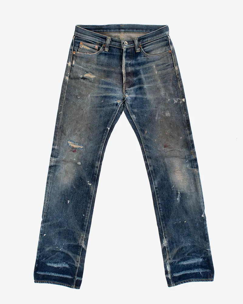 21Oz Selvedge Denim - Indigo 1