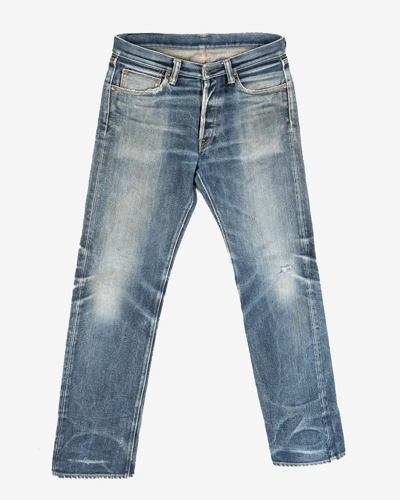 21Oz Selvedge Denim - Indigo 1