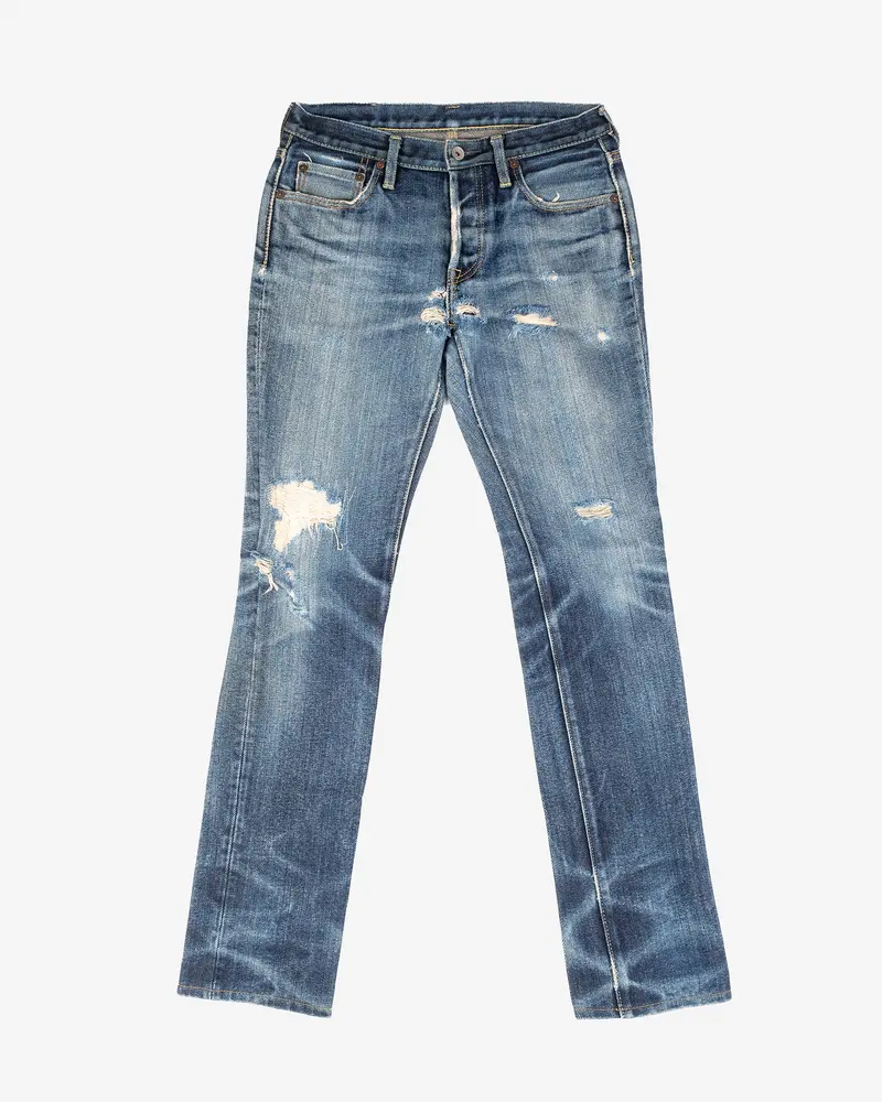 21Oz Selvedge Denim - Indigo 1