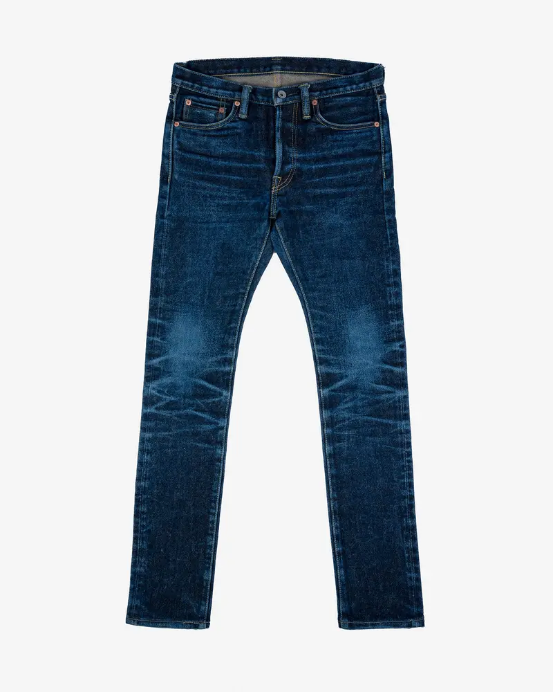 21Oz Shinayaka Selvedge Denim - Indigo 1