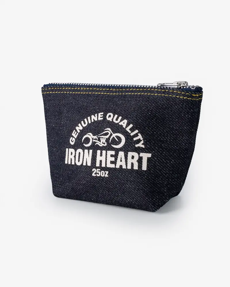 25Oz Selvedge Denim Zip-Up Pouch 1