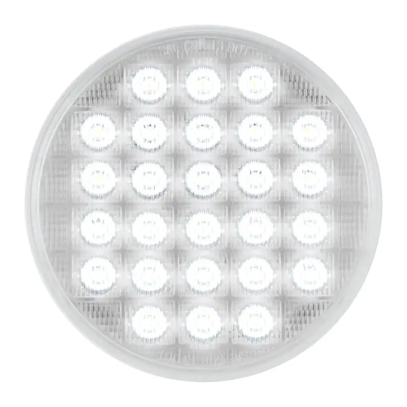 4" Non-Sequential White/Clear 26 Led Sealed Light 1
