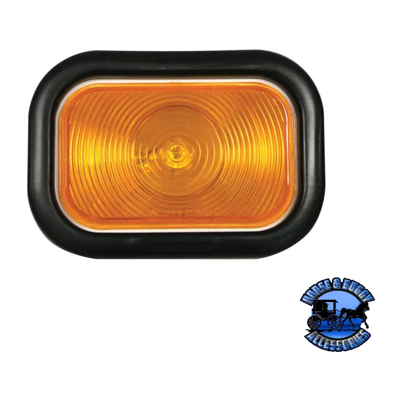 450Ka 3.5"X5.3" Amber Incandescent Stop/Turn/Tail, Rectangular, Kit 1