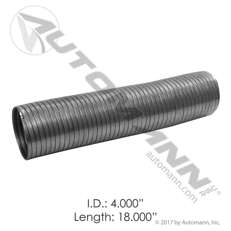 562.U7340-18G - Flex Tubing 4In X 18In Galvanized 1