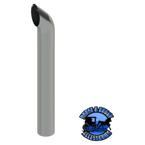 606A-054-1103 6"X54" West Coast Curved Exhaust Stack 1