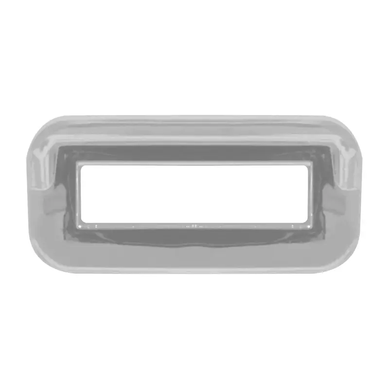 68245 Switch Label Bezel W/ Visor For Peterbilt 2001 & Later #68245 1