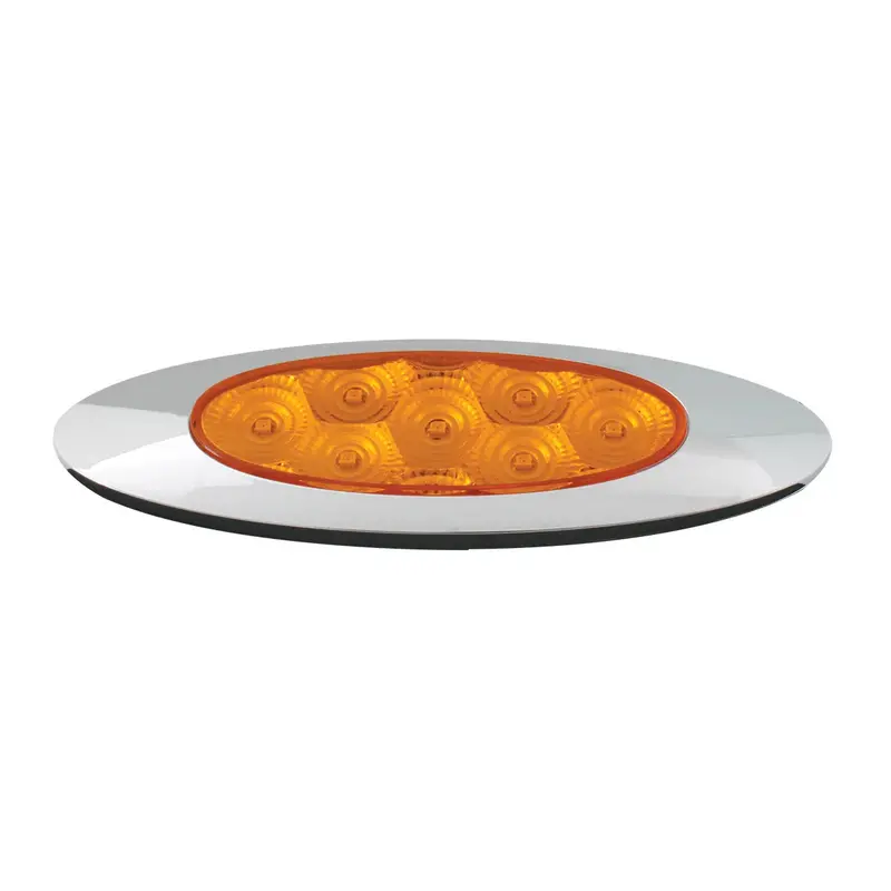 77830 Ultra Thin Spyder Y2k Amber/ Amber 7-Led Marker Light 1