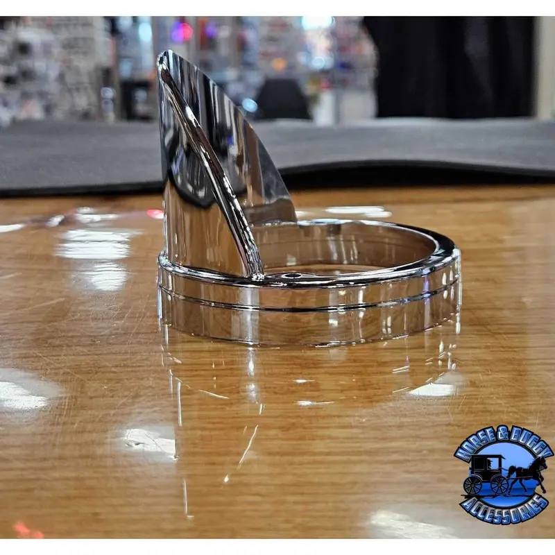 93709 Chrome Plastic Visor For Cab Marker Light (For Glass Lights Only) 1