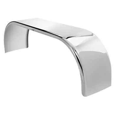 #9551 33'' X 101'' 304Ss Full Tandem Fender Low Rider (Pair) Custom Rolled To 101" 1