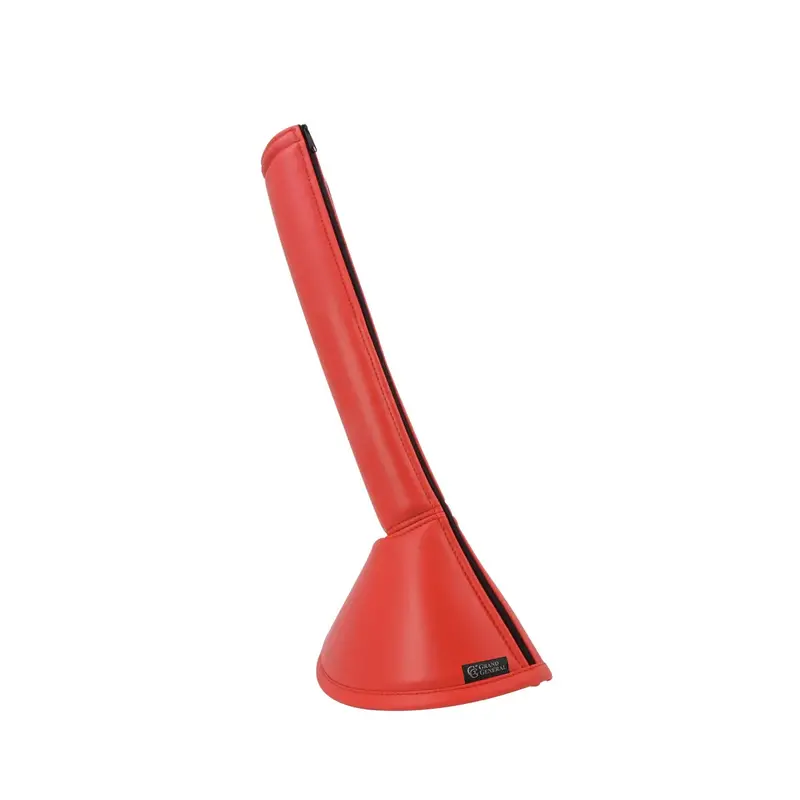99673 17" Matte Red Gear Shift Boot Cover 1