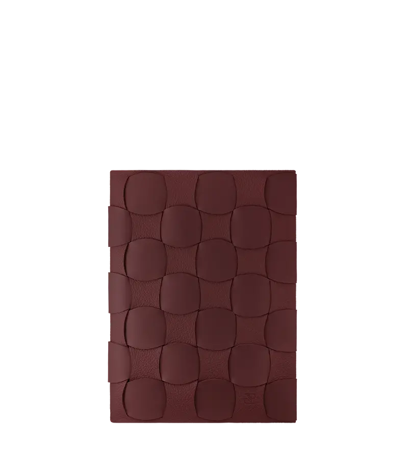 A5 Neiti Notebook Cover - Black Cherry 1