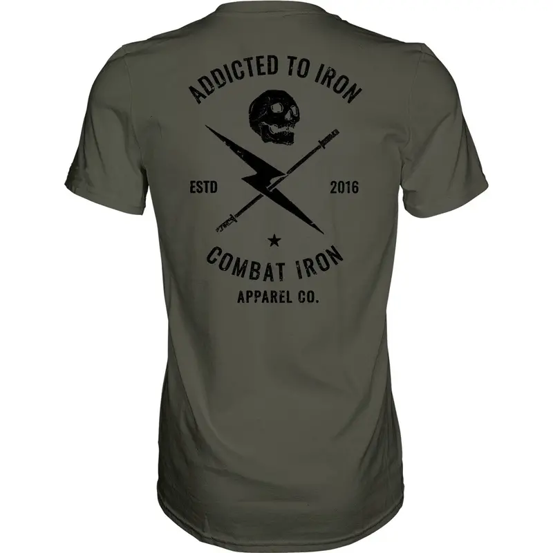 Addicted To Iron V3 Training Men's T-Shirt 1