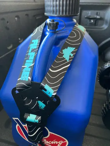 Alpine Straps - Dual Y" Fuel Tank Jug Straps 1