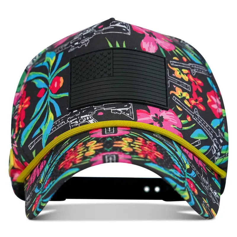American Flag Pvc Patch Waterproof Weekender Snapback 2