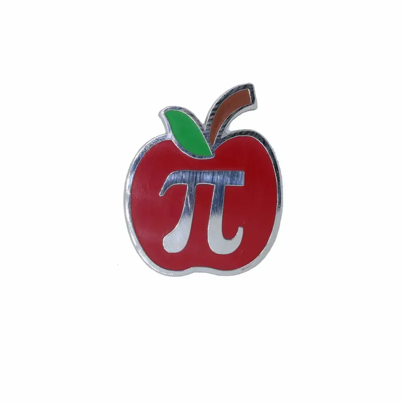 Apple Pi Enamel Pin 1
