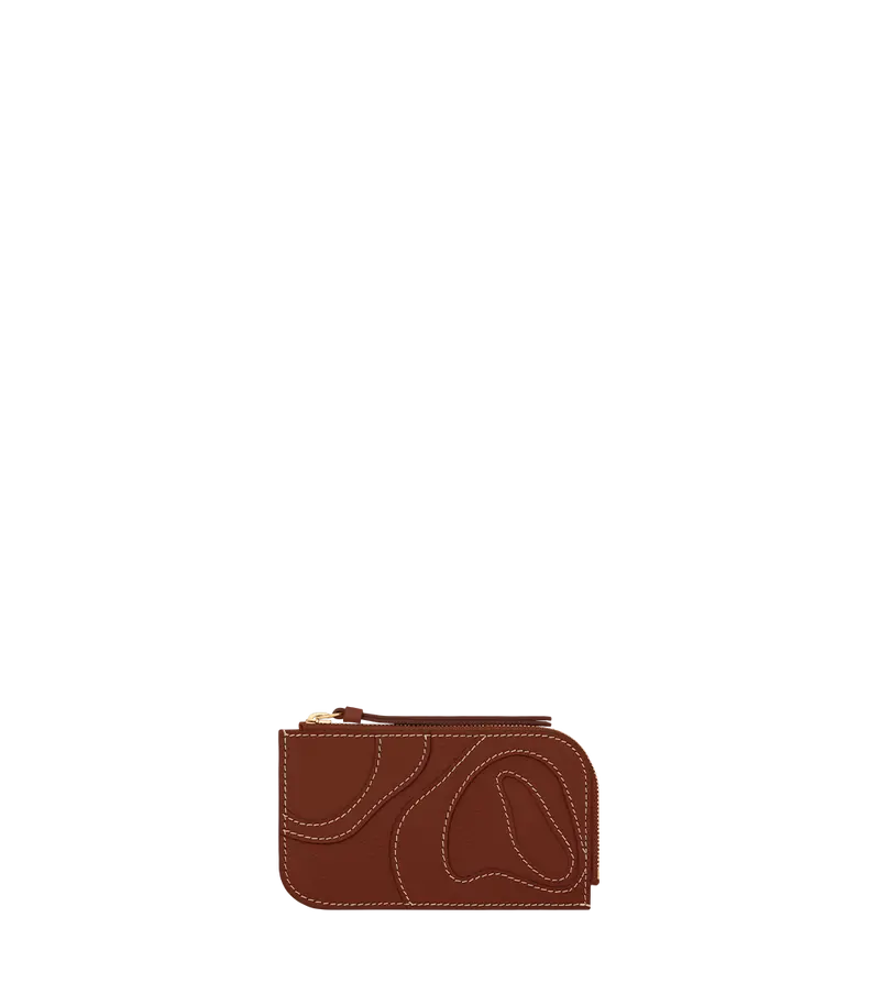 Atla Card Holder - Duo Cognac 1