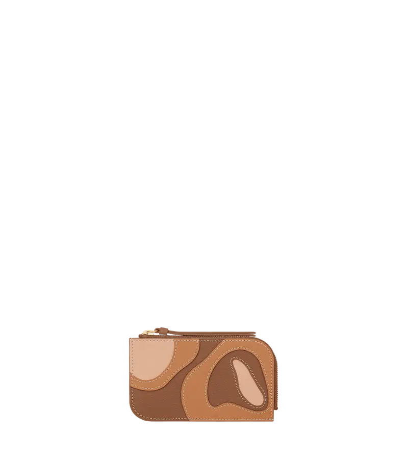 Atla Card Holder - Trio Camel 1