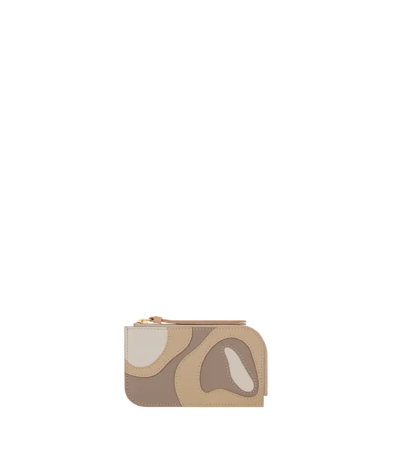 Atla Card Holder - Trio Taupe 1