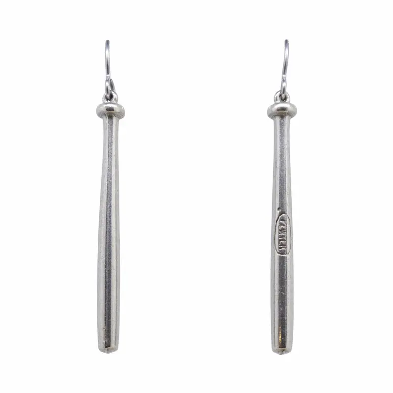Baseball Bat Earrings 1
