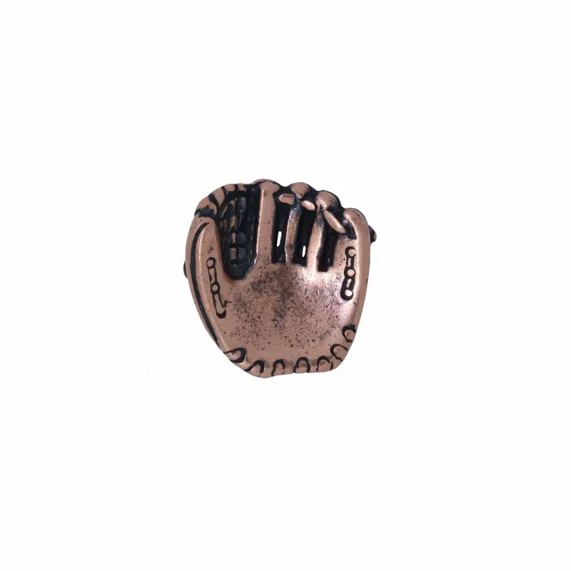 Baseball Glove Copper Lapel Pin 1