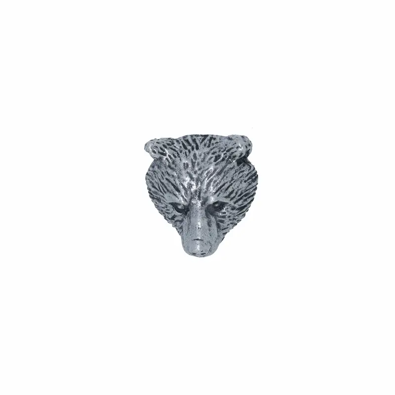 Bear Head Lapel Pin 1