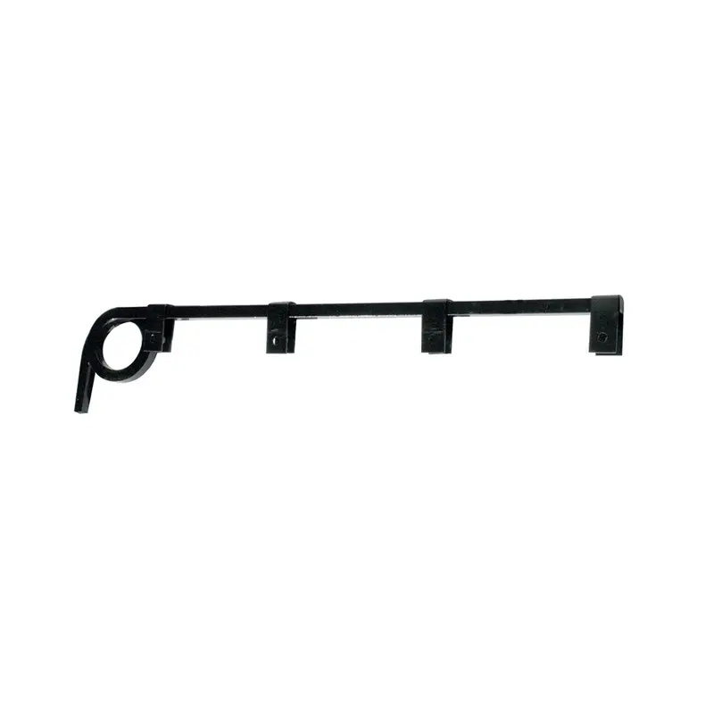 Black Straight Mud Flap Hangers - 1 Coil (Pair) #10625 1