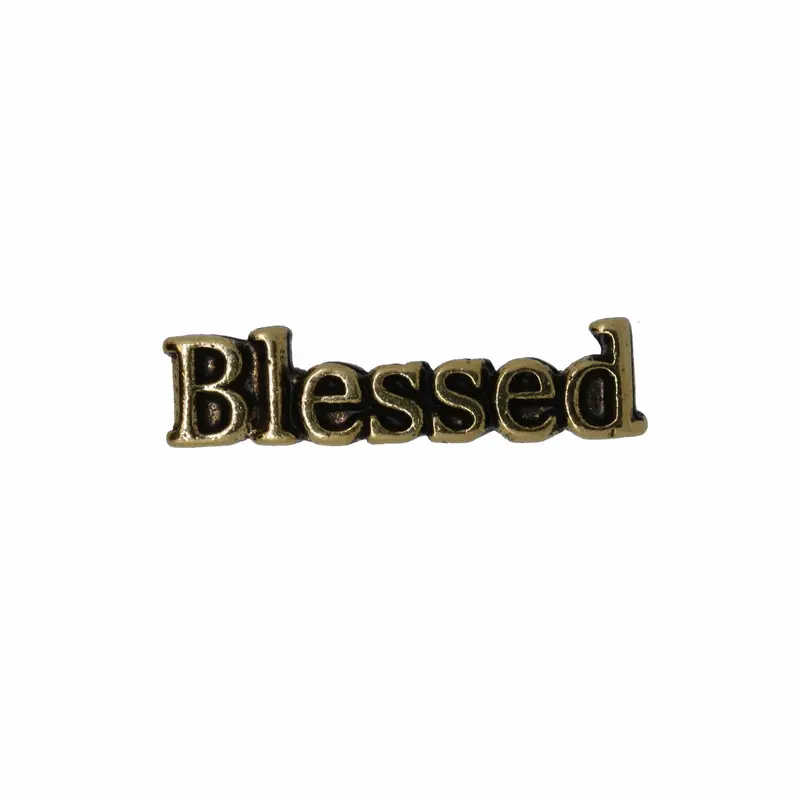 Blessed Gold Lapel Pin 1