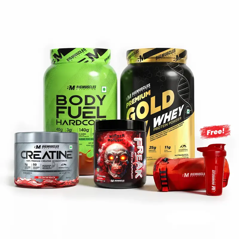 Body Building Stack + Free Gym Bag & Shaker 1