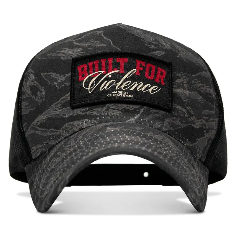 Built For Violence Patch Five Panel Breacher Snapback Hat 1