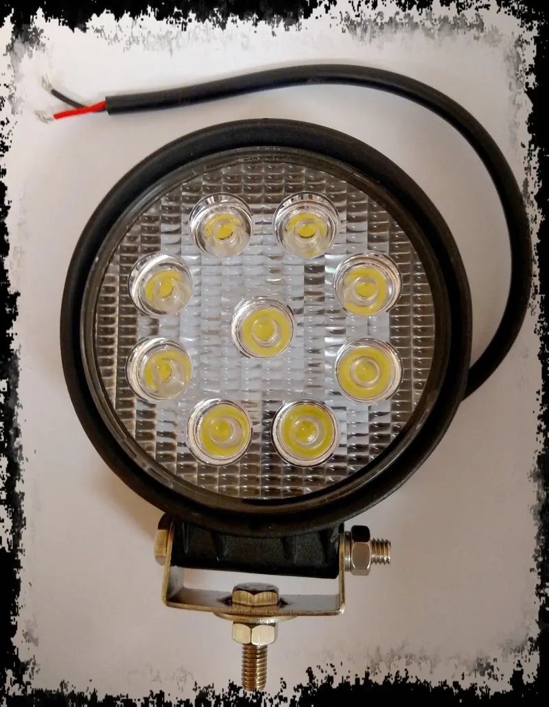 Bumper Accessory: 4 Inch Round Led Light 1