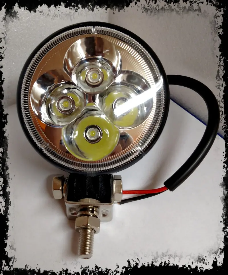 Bumper Accessory: Rear Round Led Light 1