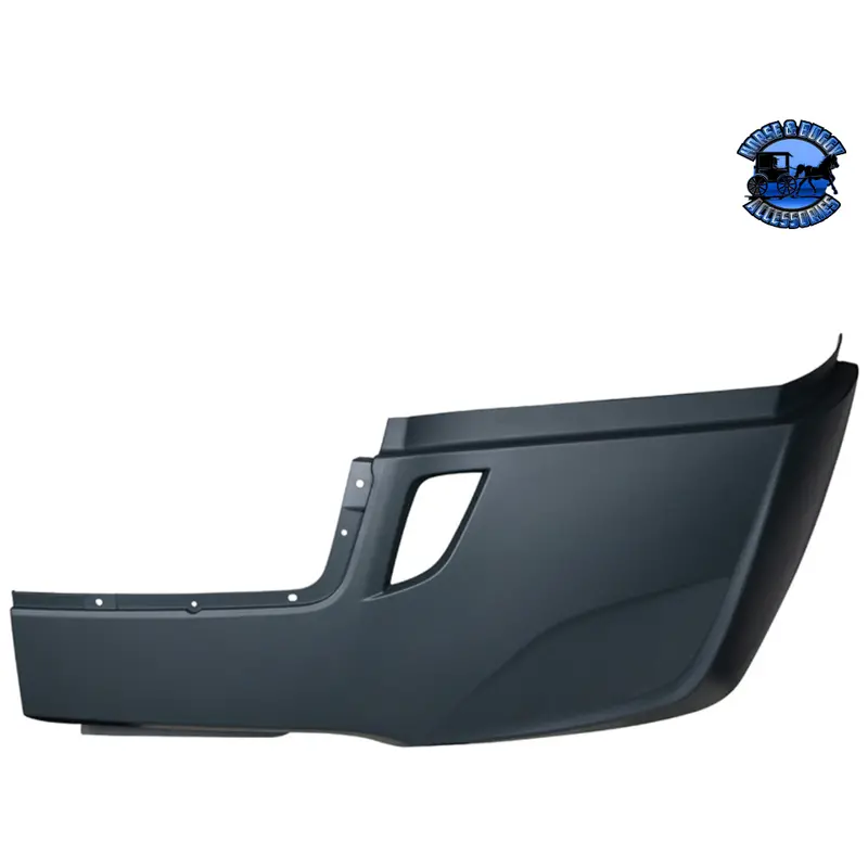 Bumper Cover W/O Fog Light Opening & W/O Deflector Holes For 2018-2024 Fl Cascadia (Choose Side) 1