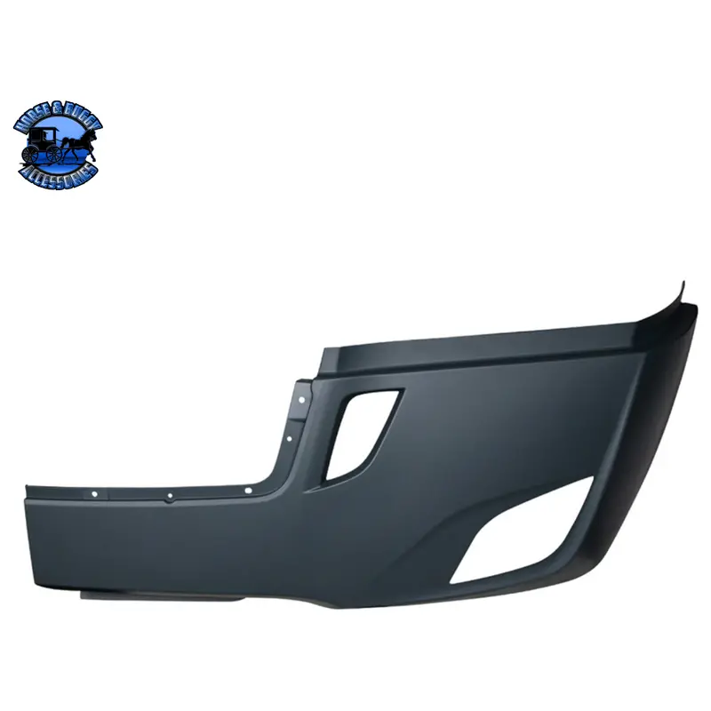 Bumper Cover With Fog Light Opening & Without Deflector Holes For 2018-2024 Fl Cascadia (Choose Side) 1