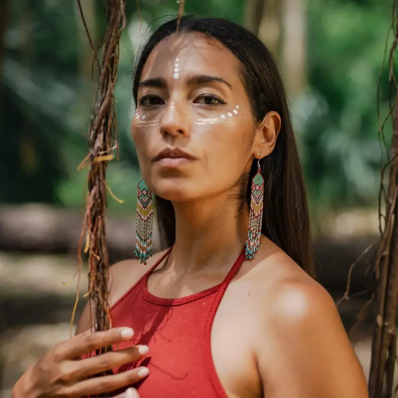 Burnt Sienna Earrings By Mother Sierra 1